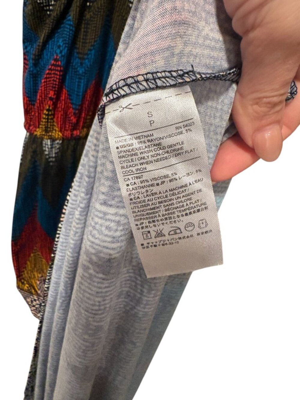 Banana Republic Chevron Print Maxi Dress - Picture 6 of 6
